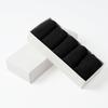5 Pairs of Basic Women's Mid-Calf Socks (Black)
