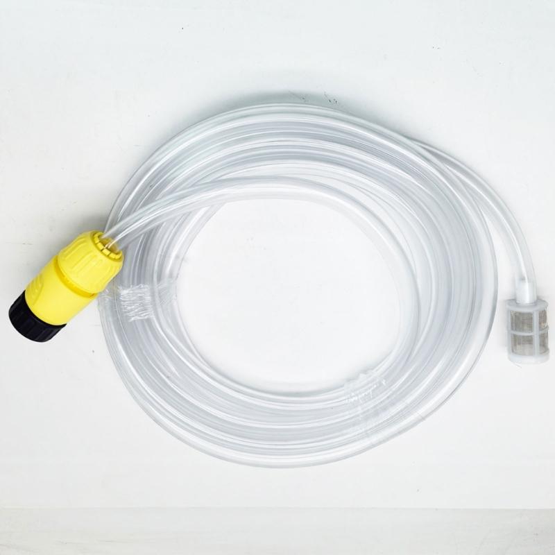 Manguera de Aspiración de Agua para Hidrolimpiadora de Alta Presión Manguera Flexible de Succión 5m Manguera de Repuesto para Hidrolimpiadoras Eléctricas