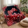 Gaming Headphones and Keyboard Theme Blanket Lightweight Warm Flannel Blanket Decorative Throw Blanket for Home Decoration