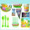 Vibrant Dinosaur Volcano Party Supplies To Enhance Your Childs Birthday Celebration