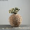 Handmade Vase Creative Wooden Vase Home Decor Accessories Desktop Dried Flower Vases Ornament Crafts Decorative Vases Gift