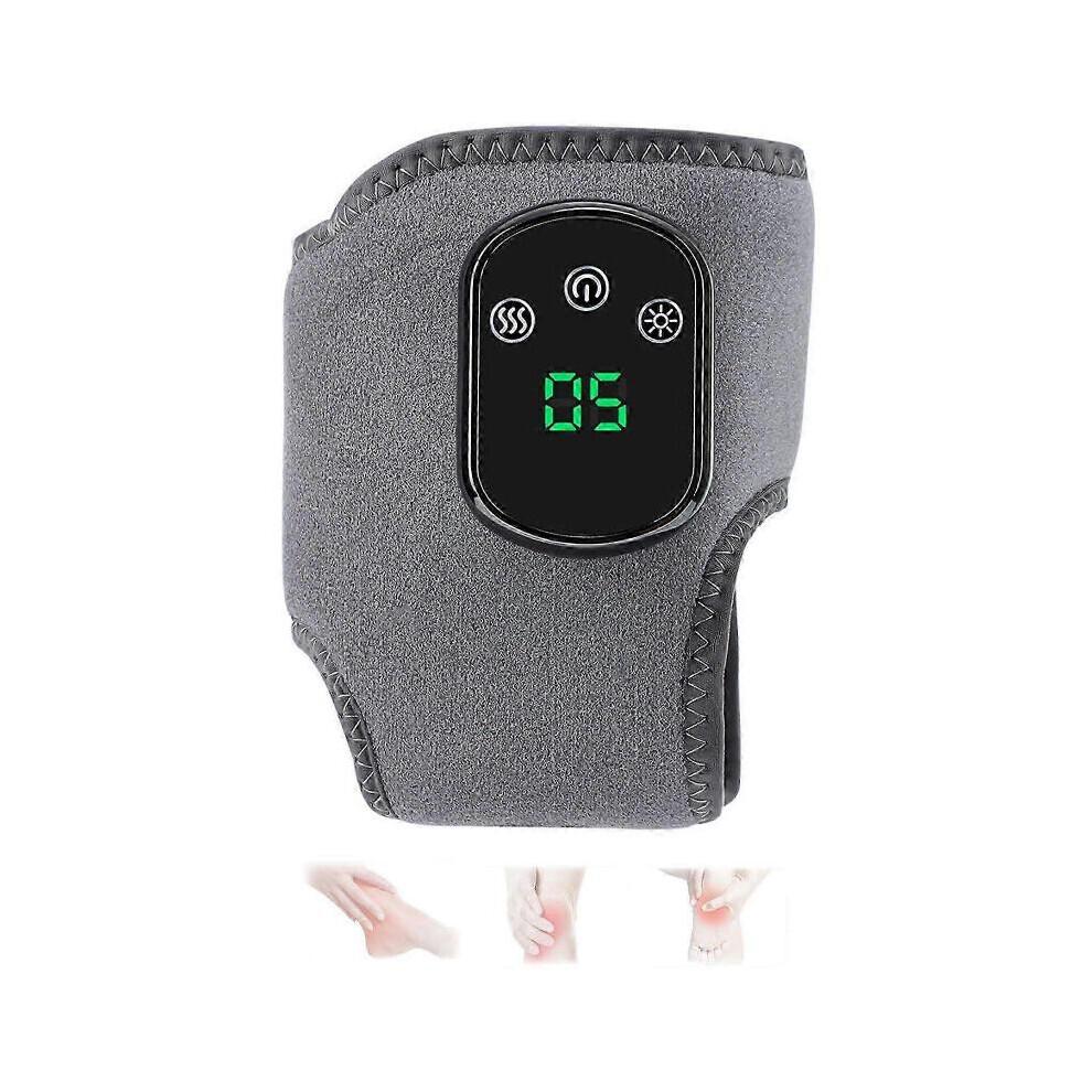 2025 Emsense Foot Massager Wireless Portable Triple Method 3 Vibration Mode Heated Ankle Wrap for Home Office Travel 1 Piece