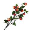 Realistic Fake Fruit Bouquet 37 Inch Simulation Artificial Fruit Branch Lifelike Plant Stem for Home DIY Arrangement