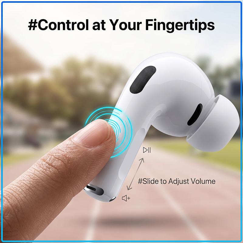 Bluetooth Earphone Air Pro 3 With Long Battery Life 6H Music Time Lightweight Design And Secure Fit For All Day Comfort