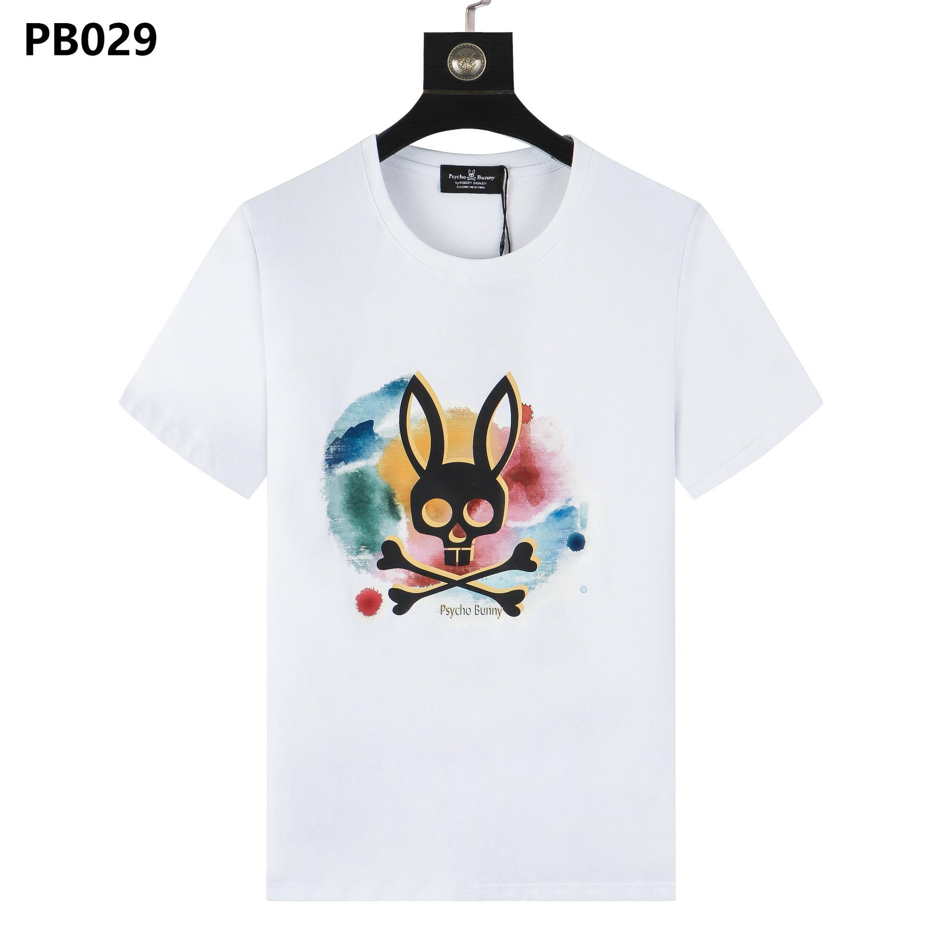 Psycho Bunny Vīriešu īsām piedurknēm T-krekls