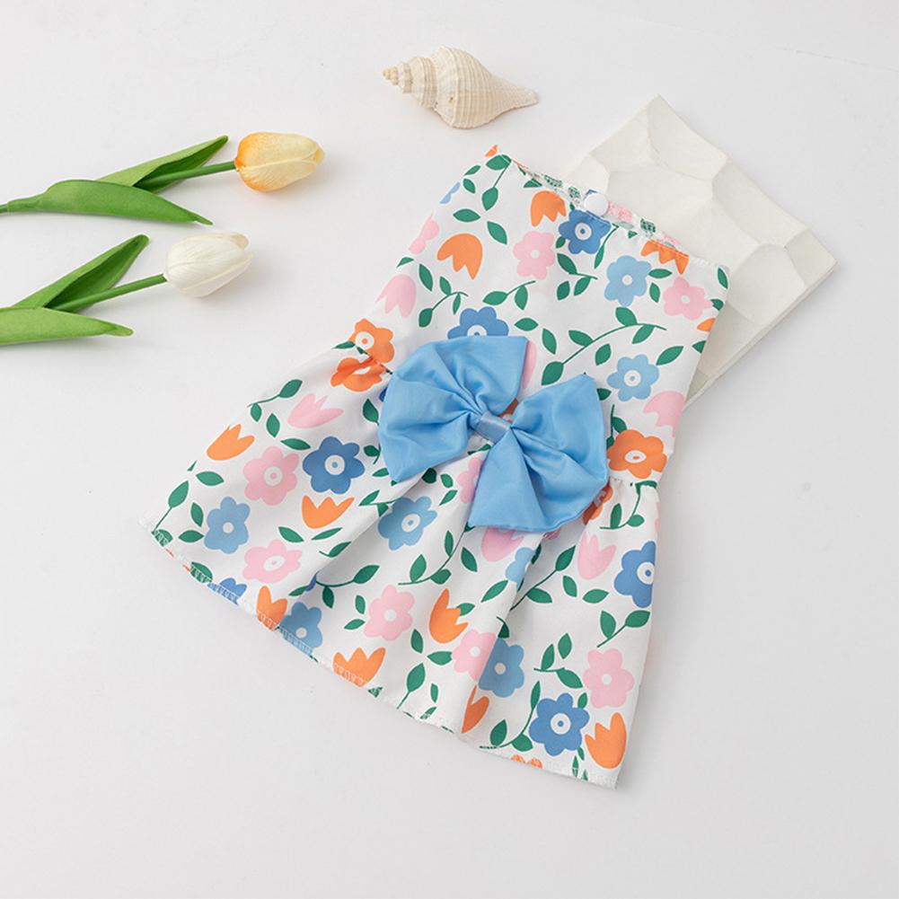 Spring Summer Cat Princess Dress Pet Sunflower Skirts Pet Clothes Comfortable Soft Puppuy Dogs Cats Dress