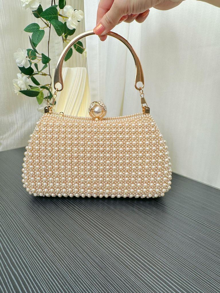 Elegante 2025 Perlen-Clutch für Socialite-Abendkleider und Dinnerpartys