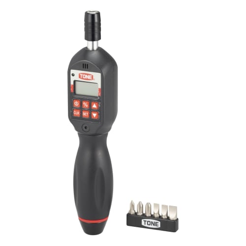 TONE DBDT3S Digital Torque Driver Set with Bit Insertion, Black, 300cNm