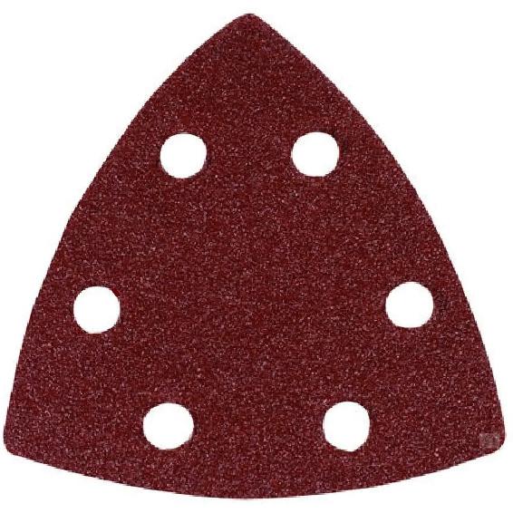 100 PCS Triangle Sandpaper - 90mm 6 Holes Delta Sander Hook & Loop Sanding Disc Abrasive Tools for Sanding Grit 40-400