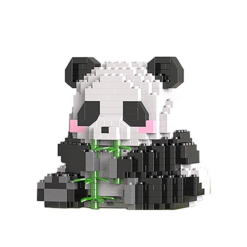 Panda Building Blocks Toy for Kids - Compatible with Lego