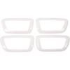 4PCS ABS Inner Car Look Interior Door Handle Panel Cover Trim Compatible with Toyota Tacoma 2016 2017 2018 2019 2020 2021 2022 2023 Interior Door