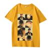Tears for another day Dellafuente Basic T-Shirt Herren Damen Oversized 100% Baumwolle Kurzarm Sommerdruck Unisex T-Shirt