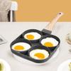 ROYALDESSINI 4-Hole Non-Stick Breakfast Frying Pan