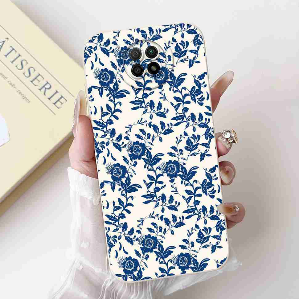 For Redmi Note 9 5G M2007J22C Case Cartoon Rabbit Soft Silicone Matte Cover For Xiaomi Redmi Note9 5G 6.53" Flower Shell Capa