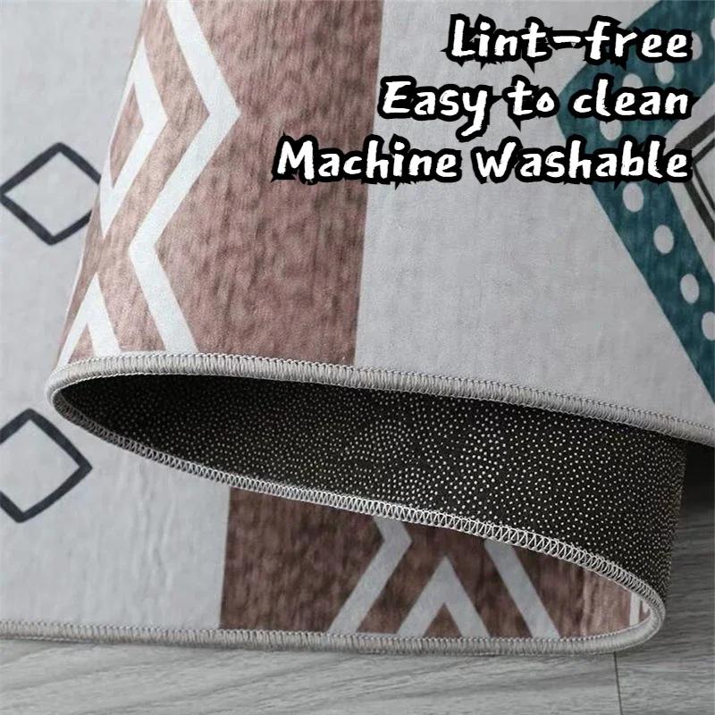 Oriental Ethnic Style Carpet Living Room Decor Persian Big Size Area Rugs Bedroom Decor 200x300 Washable Non-slip Cloakroom Mats