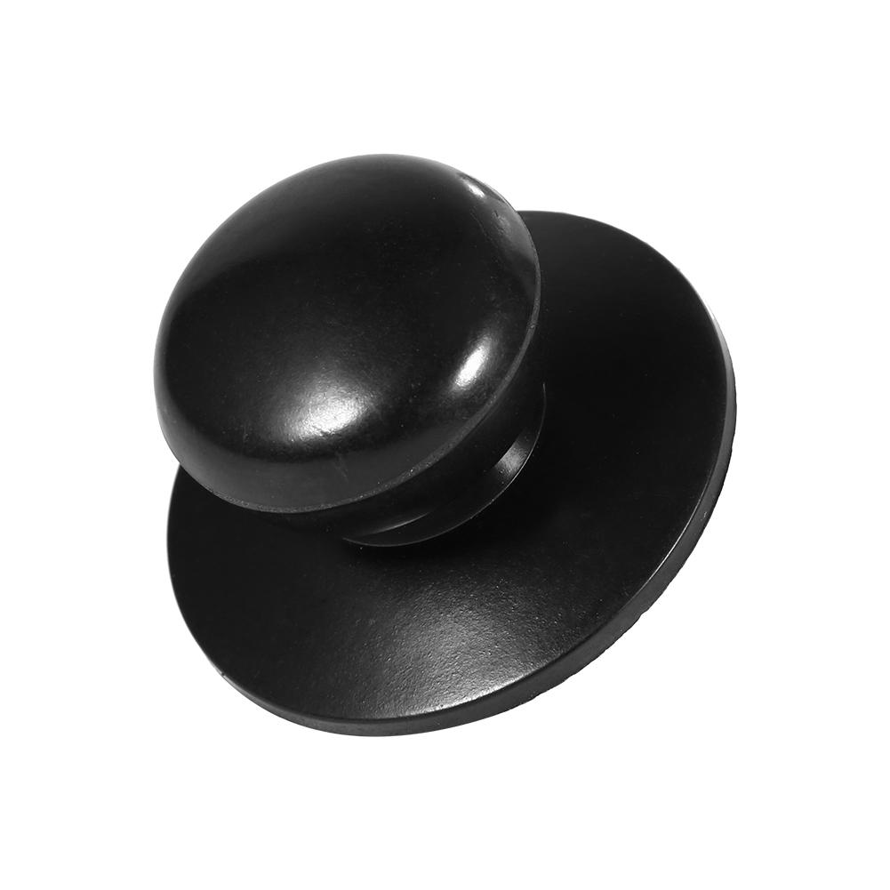 2Pcs Black Kitchen Cookware Saucepan Kettle Lid Replacement Knobs Cover Holding Handles New