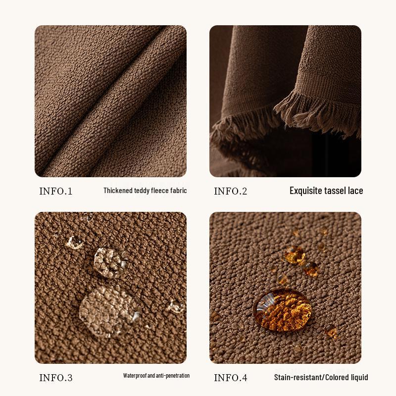 Luxury Anti-Slip Nordic Sofa Cover - Four Seasons Cat Claw Resistant