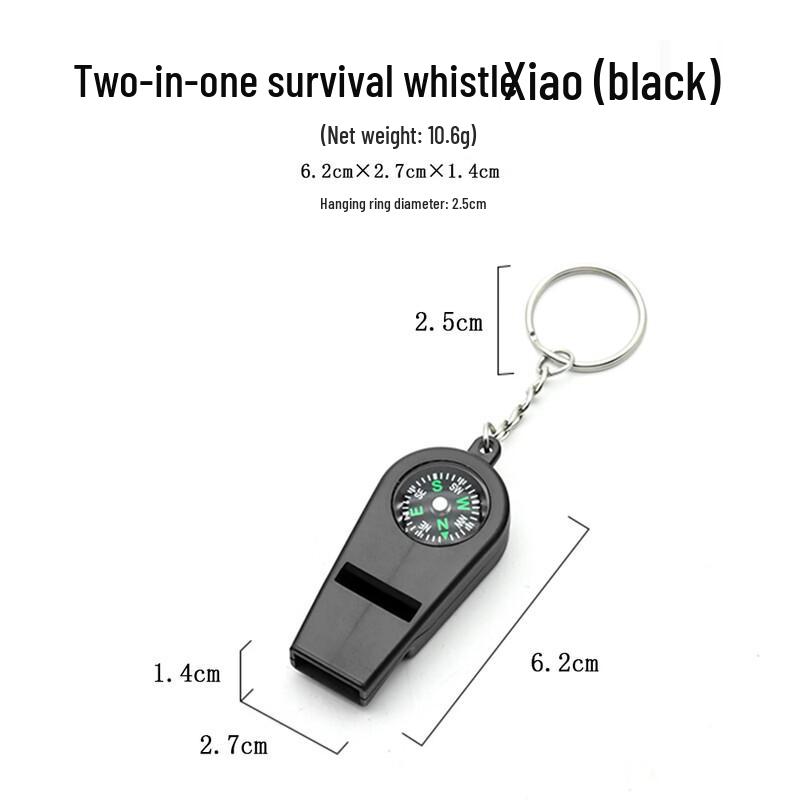 OIMG Outdoor Survival Whistle with Compass