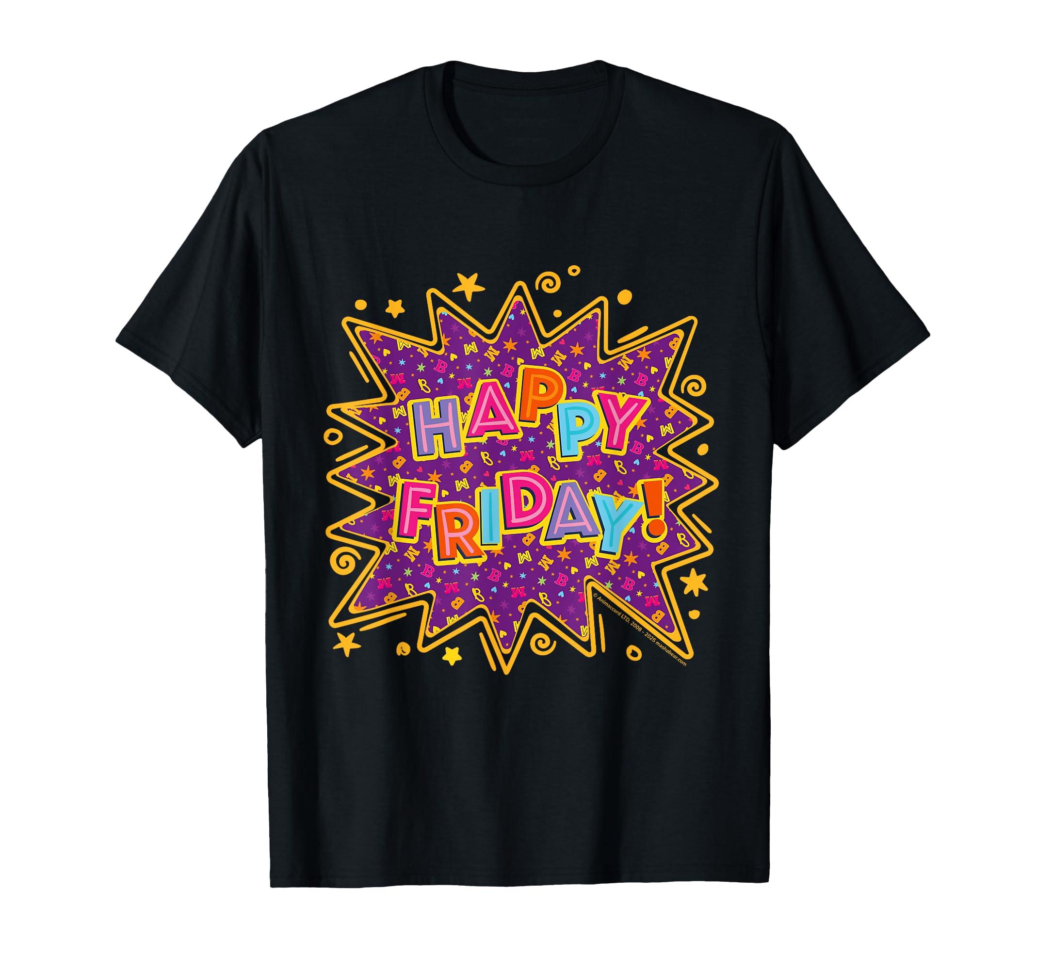Urban Happy Friday T-shirt чёрный