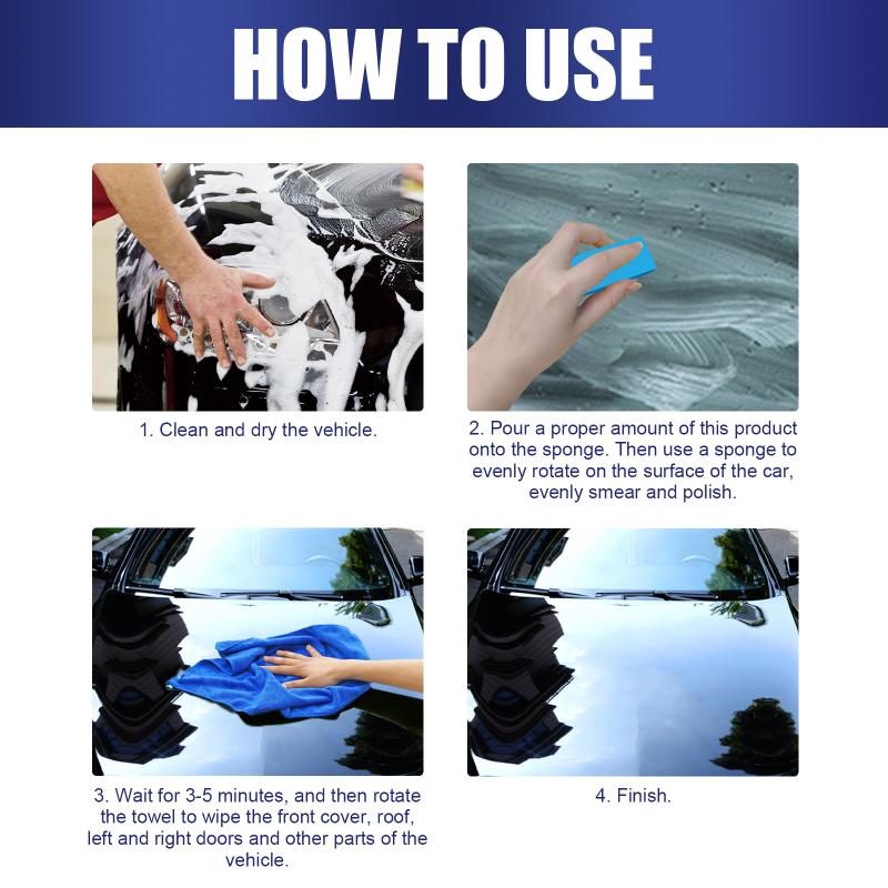 30ml Hydrophobic Ceramic Coating for Cars Anti Paint Protector Kit Liquid Solution for Auto Glass and Body