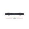 RC Metal Unpowered Rear Axle 120mm 140mm 167mm for 1/14 Tamiya Trailer 1/10 Car DIY Upgrade Parts
