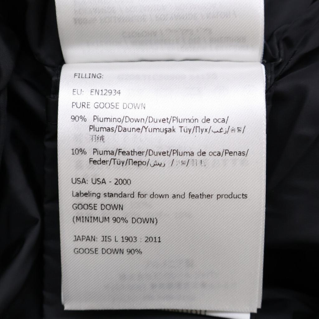 MONCLER Excellent condition FLAMMETTE down jacket coat O blackUsed