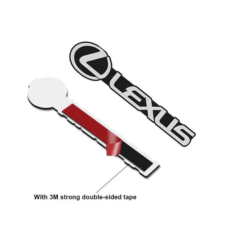 4 szt. 3D Aluminiowy Znak Emblemat Naklejka Głośnika Stereo Audio Samochodowego Dla Lexus Fsport RX330 IS250 RX350 IS300h GS300 UX LX570 LS430
