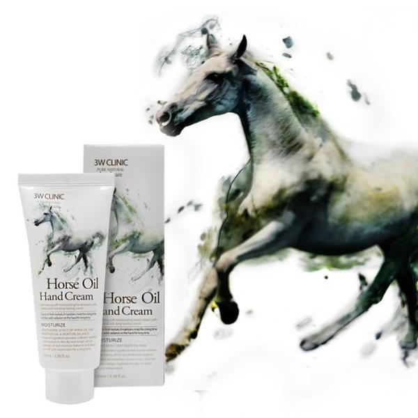 

3W Clinic Moisturizing Horse Oil Hand Cream 100ml (15548976)