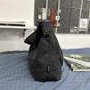 Borsa a Spalla Monocolore Unisex Grande Capacità Borsa a Tracolla per Pendolari