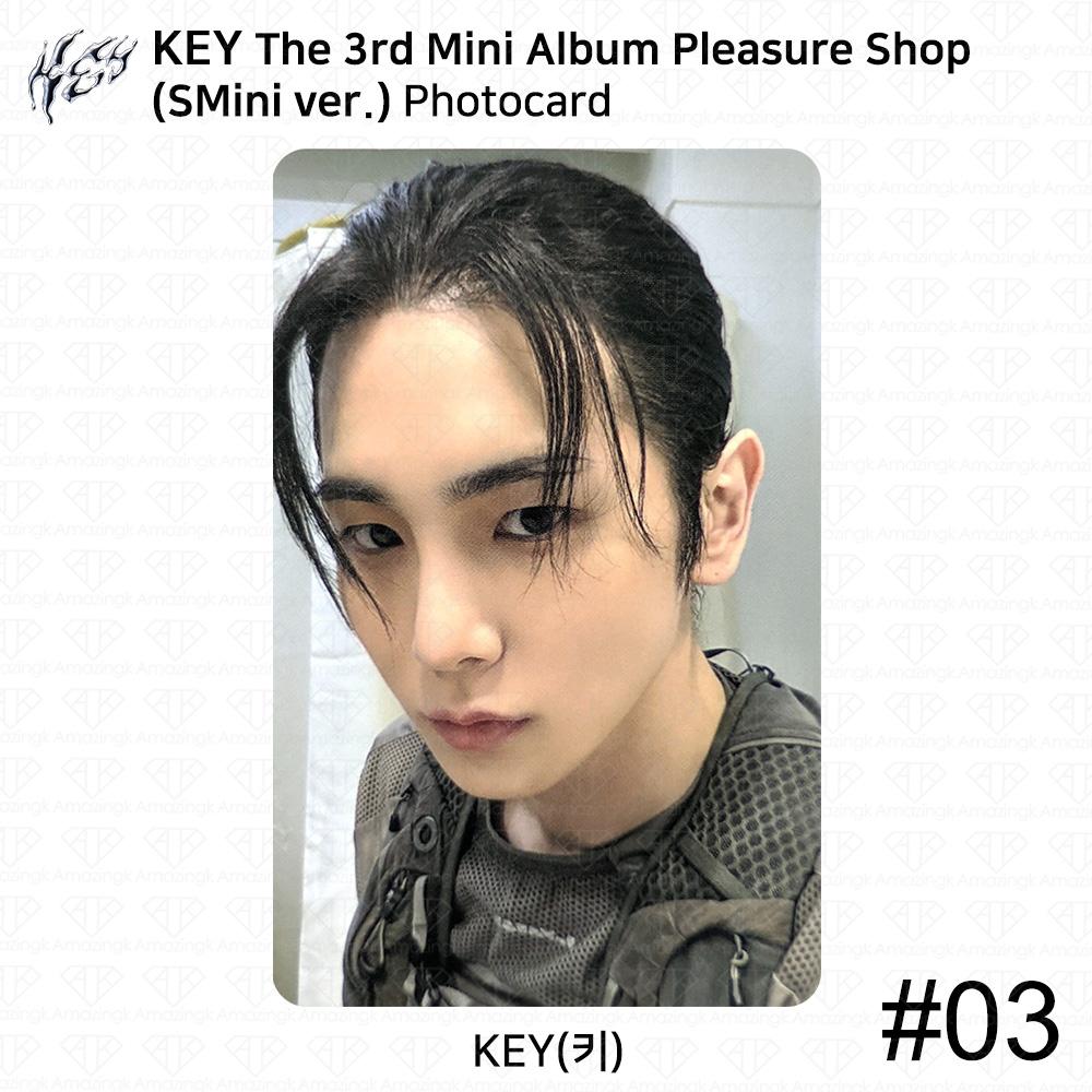 

SHINee KEY 3-й мини-альбом Pleasure Shop Официальная фотокарточка SMini Glass Package SMini Ver. #03