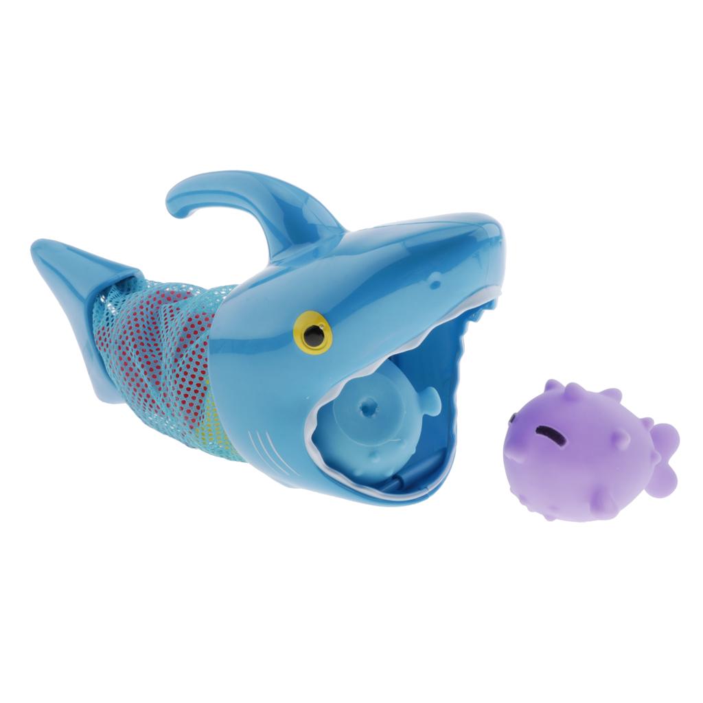 shark grabber bath toy