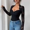 Women's Fashion Long Sleeve V-Neck Spring Autumn Casual Blouses & Shirts