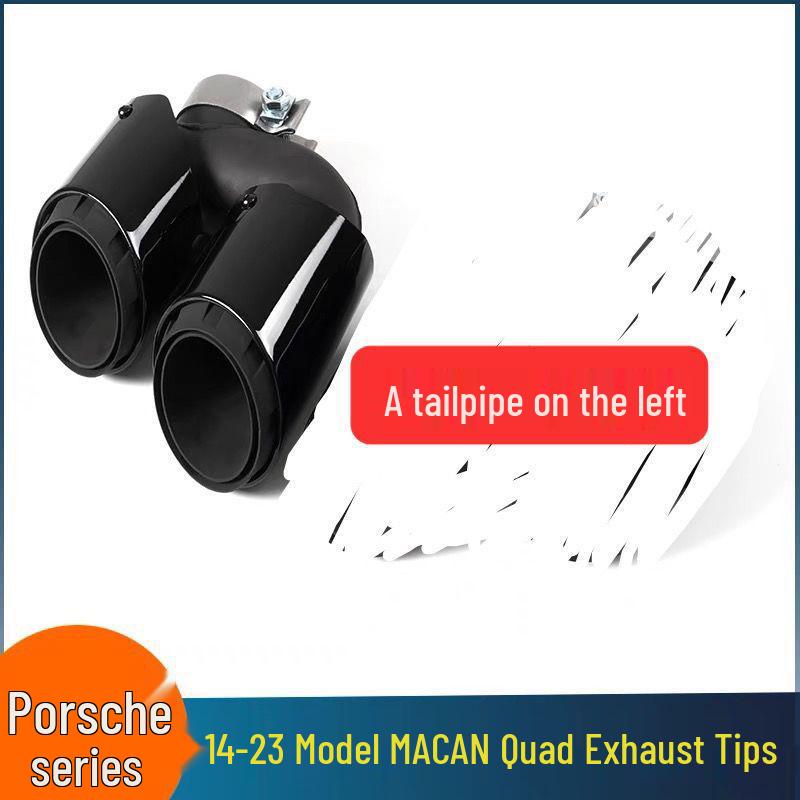 Porsche Macan Quad Sport Exhaust Tips (2014-2024) - Three-Layer Modification