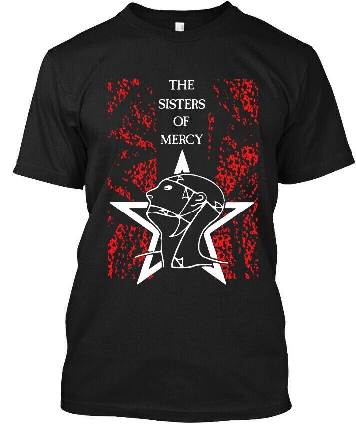 The Sisters of Mercy Band World Tour Cotton Black Full Size For Men UR267 M