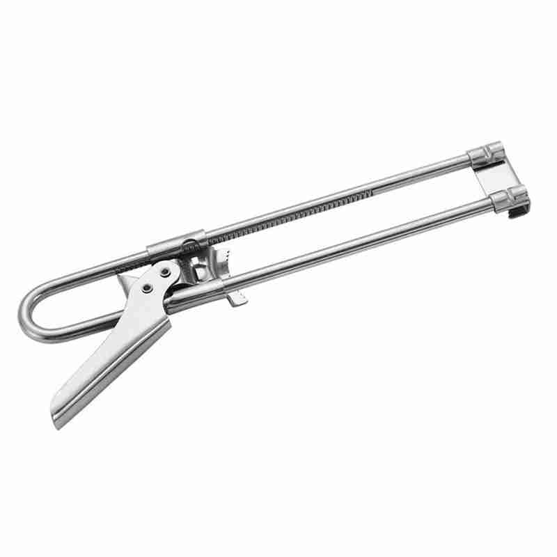Adjustable Multi-Function Bottle Opener For Kitchen Tools Stainless Steel Lids Off Jar Opener Labor-Saving Screw Can Opener
