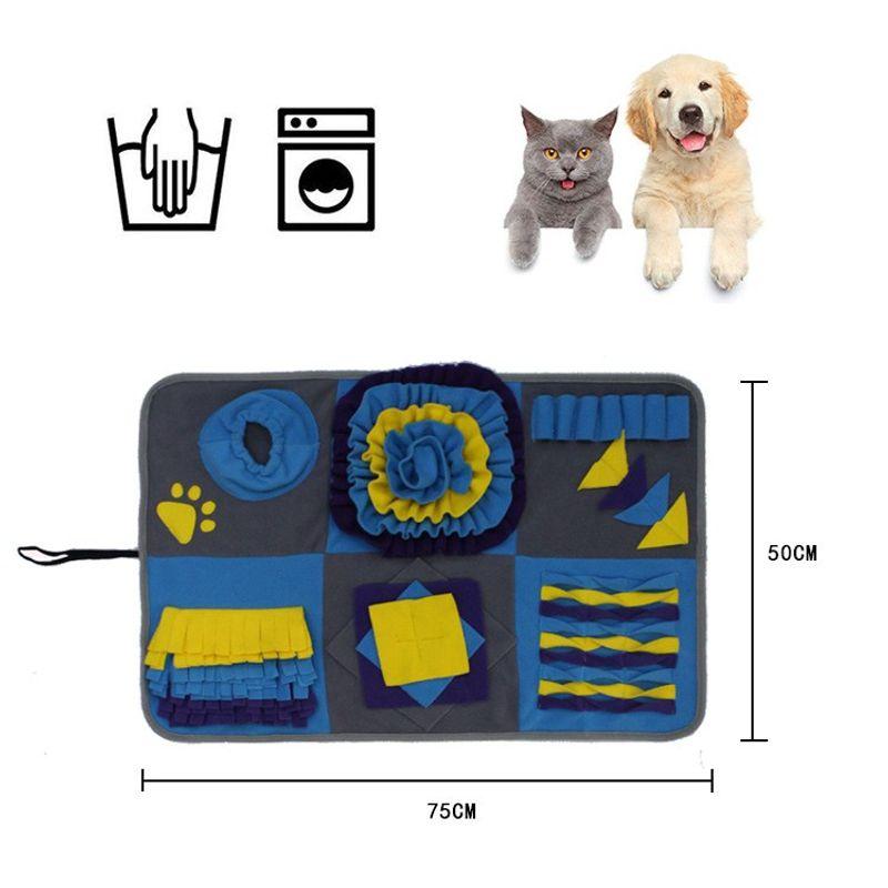 

Pet Supplies Export Classic Polar Fleece Six Palaces Training Puzzle Decompression Storage Foldable Machine Wash Smell Pad Default