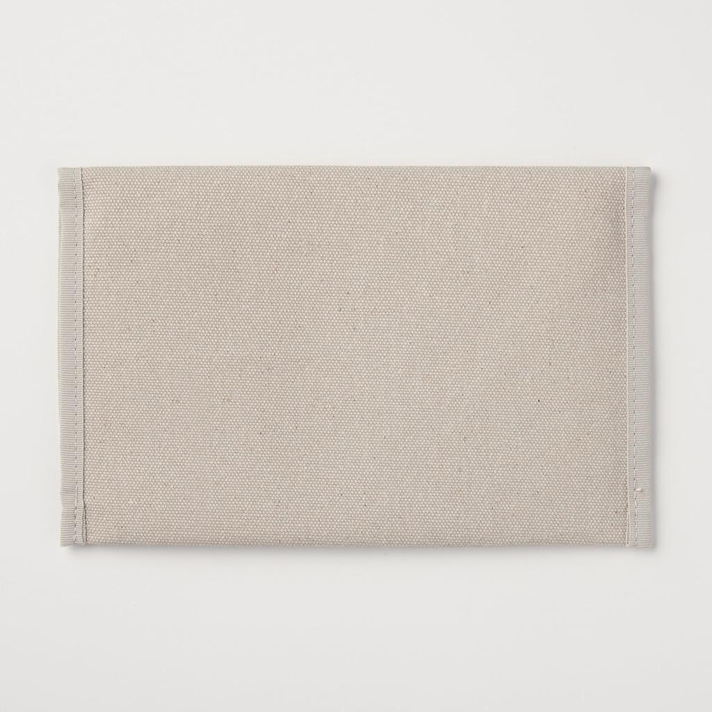 MUJI Cotton Maternal and Child Health Handbook A6 NGB85A1S Case, Small, Navy, Size,