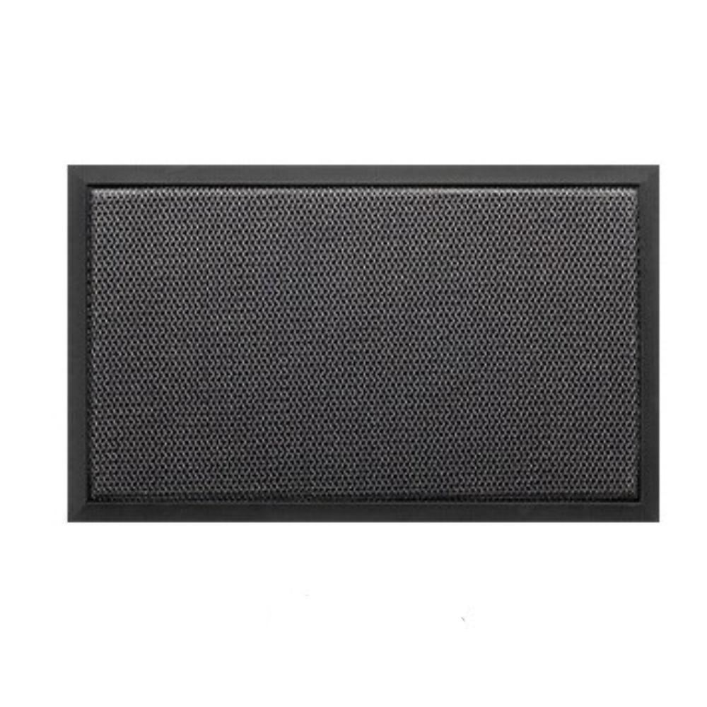 Non-slip Entrance Door Mat Thickened Welcome Mat Resilient Carpet Floor Mat  Garage 16.93x29.92 in серый