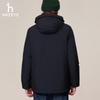 HAZZYS Men's Detachable Hood Down Jacket