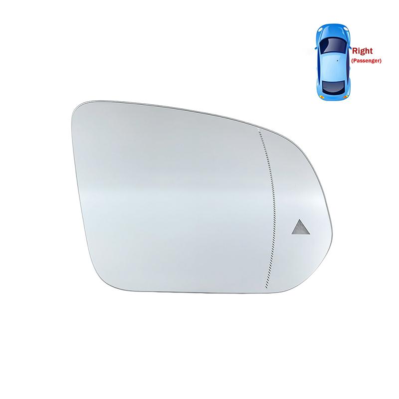 For Mercedes-Benz W167 GLE GLS W463 W464 W465 Car Parts Blind Spot Heated Rear View Side Mirror Glass A1678102901 / A1678102801