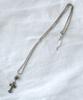 Nakedblood [Handmade] Silver Cult Cross Necklace
