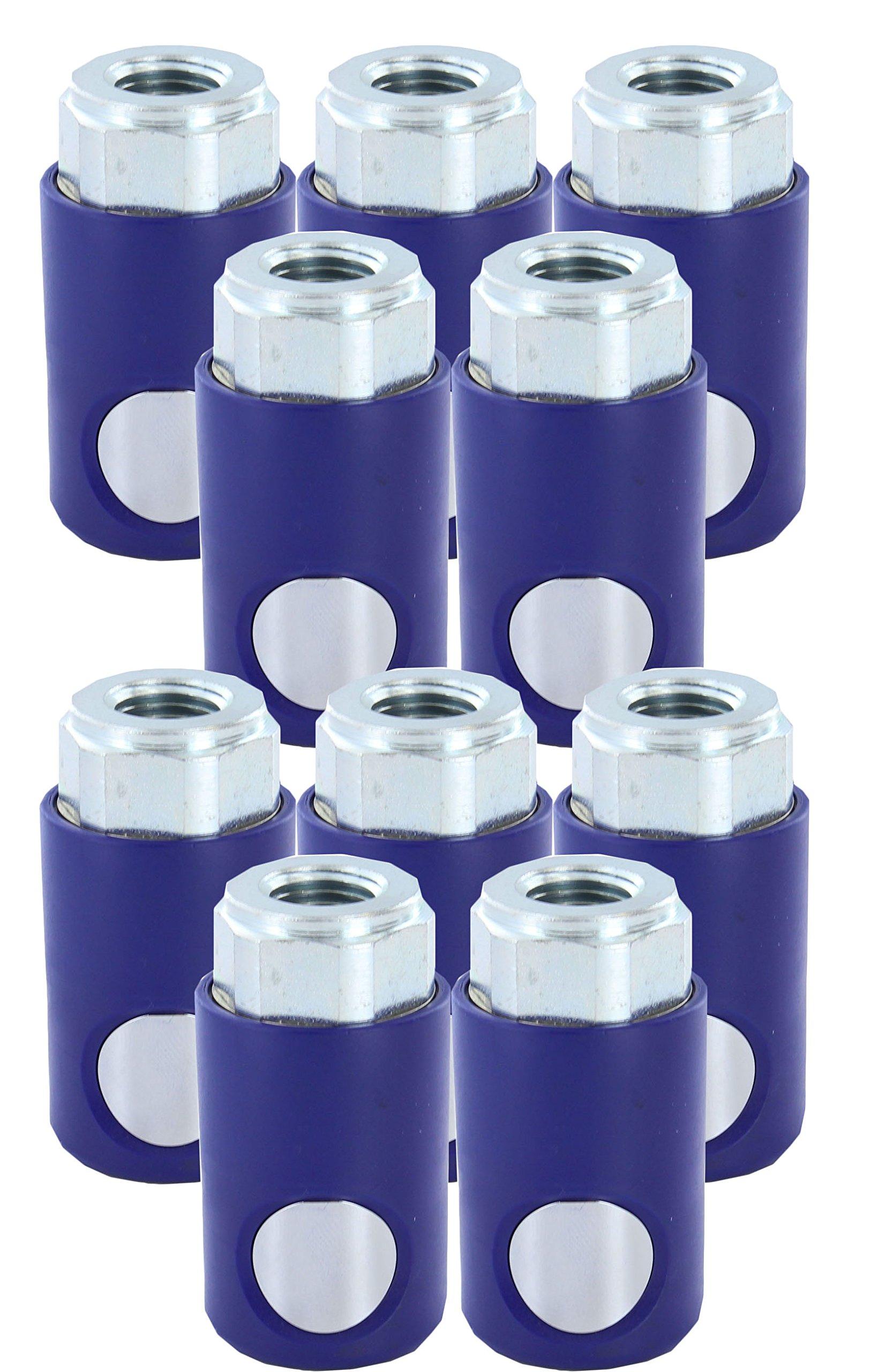 

Prevost IRC061201 (10 Pack) Female Regular Threaded Coupler 1/4 in. Tapered Female Thread