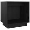 VidaXL Bedside Tables 2 Pcs Black, 40x30x40 Cm Solid Pine Wood