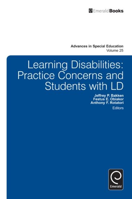The Learning Disabilities : Practice Concerns and Students with LD Book