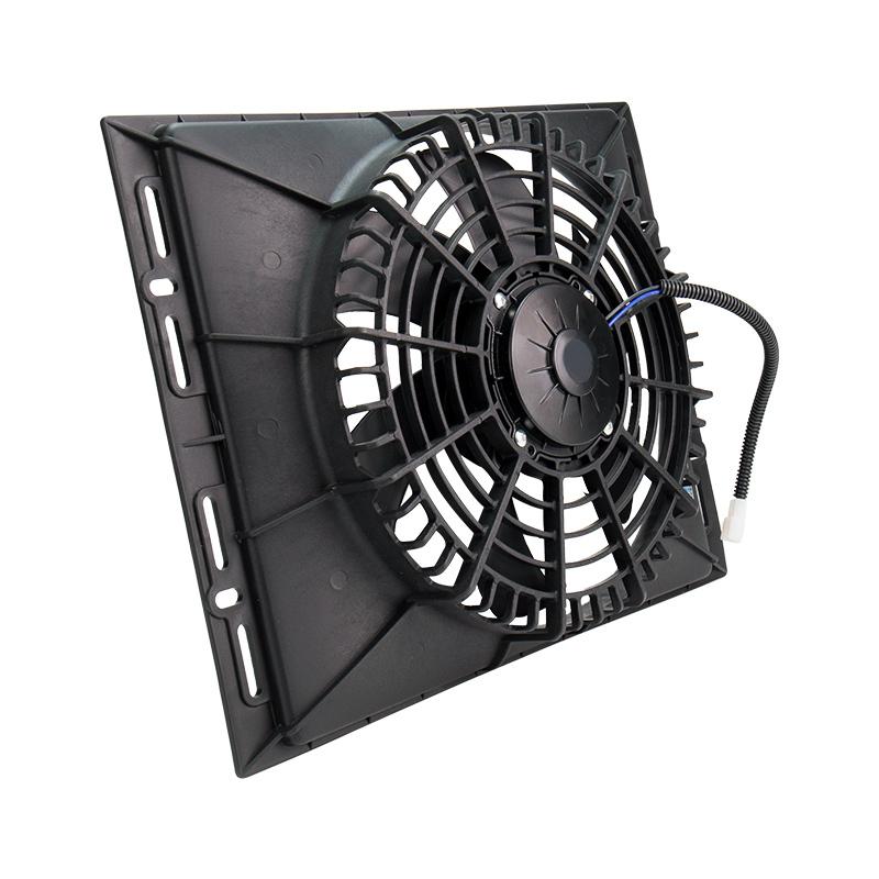 Electric Radiator Cooling Fan 120W 12V 24V Car Aircon Condenser Fan A/C Hot Rod Radiator Classic Muscle Car Truck Condenser 12V