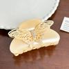 Acetate Unique Rhinestonestudded Butterfly Hair Claw Clip Perfect For Looks Fashionable