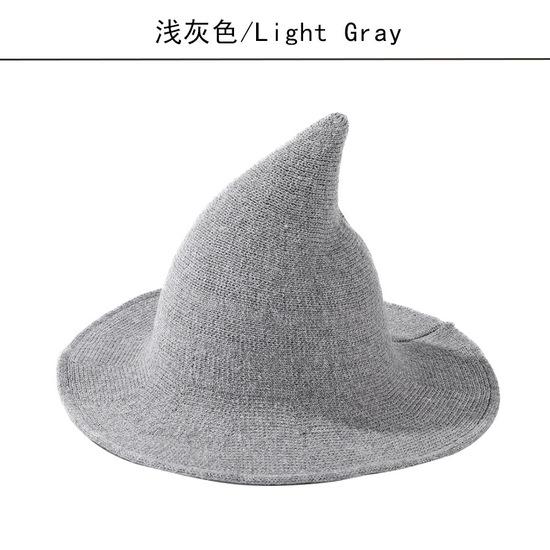 Halloween hat, witch hat, magician's hat, wool wizard hat