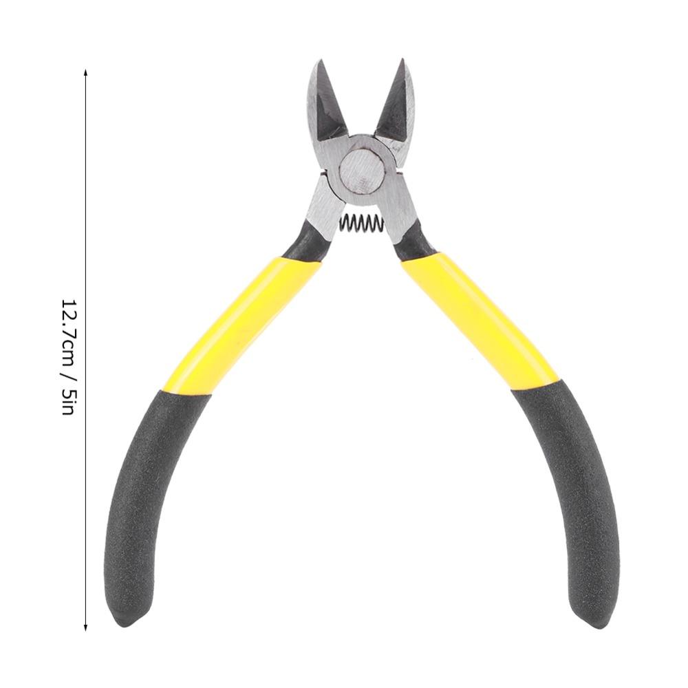 Heat Treatment Jaws Wire Cutter Non-Slip Handle Side Cutter Heavy Duty Diagonal Plier Plastic Wire