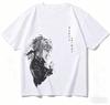 2026 Loose Casual Streetwear T-shirt with Japanese Art Style Portrait Print of Violet from Violet Evergarden Women And Men Comfortable T-shirt