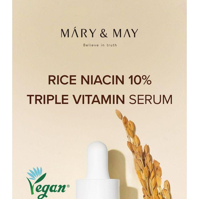 Mary&May - Rice Niacin 10% Triple Vitamin Serum Seoul Edition